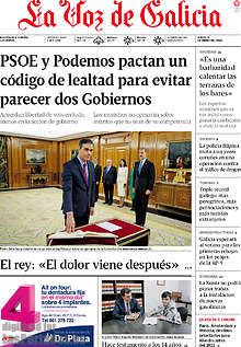 Periodico La Voz de Galicia