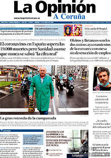 Periodico La Opinión Coruña