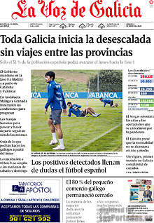 Periodico La Voz de Galicia