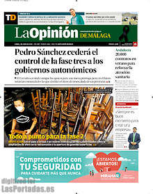 Periodico La Opinión de Málaga