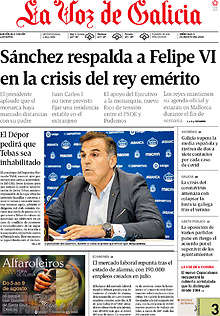 Periodico La Voz de Galicia