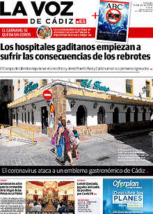 Periodico La Voz de Cádiz