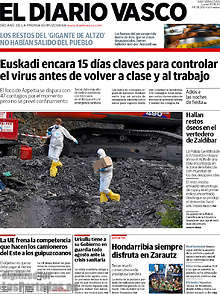 Periodico El Diario Vasco