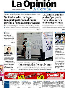 Periodico La Opinión Coruña