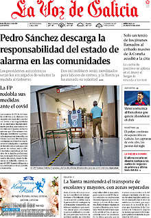 Periodico La Voz de Galicia