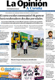 Periodico La Opinión Coruña