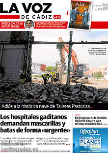 Periodico La Voz de Cádiz