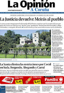 Periodico La Opinión Coruña