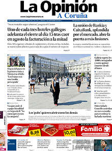 Periodico La Opinión Coruña