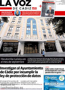 Periodico La Voz de Cádiz