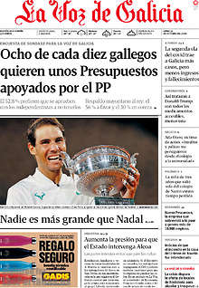 Periodico La Voz de Galicia