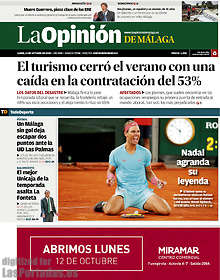 Periodico La Opinión de Málaga