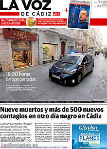 Periodico La Voz de Cádiz