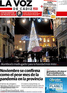 Periodico La Voz de Cádiz