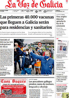 Periodico La Voz de Galicia