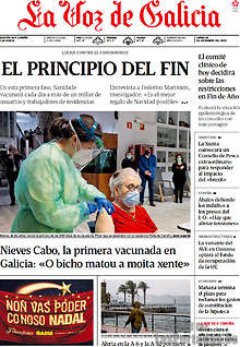 Periodico La Voz de Galicia