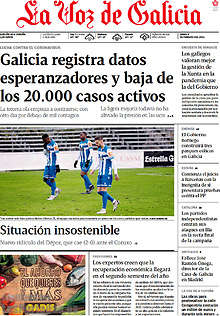 Periodico La Voz de Galicia