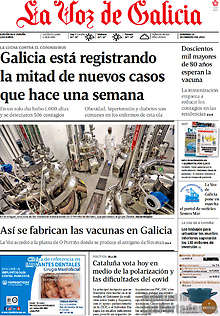 Periodico La Voz de Galicia