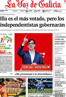 Periodico La Voz de Galicia