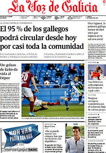 Periodico La Voz de Galicia