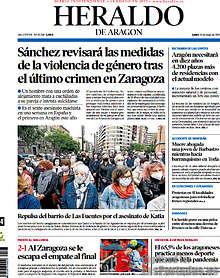 Periodico Heraldo de Aragon