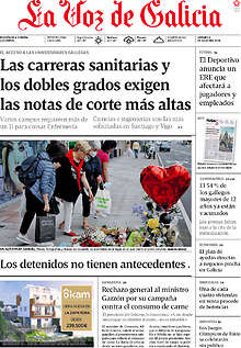 Periodico La Voz de Galicia