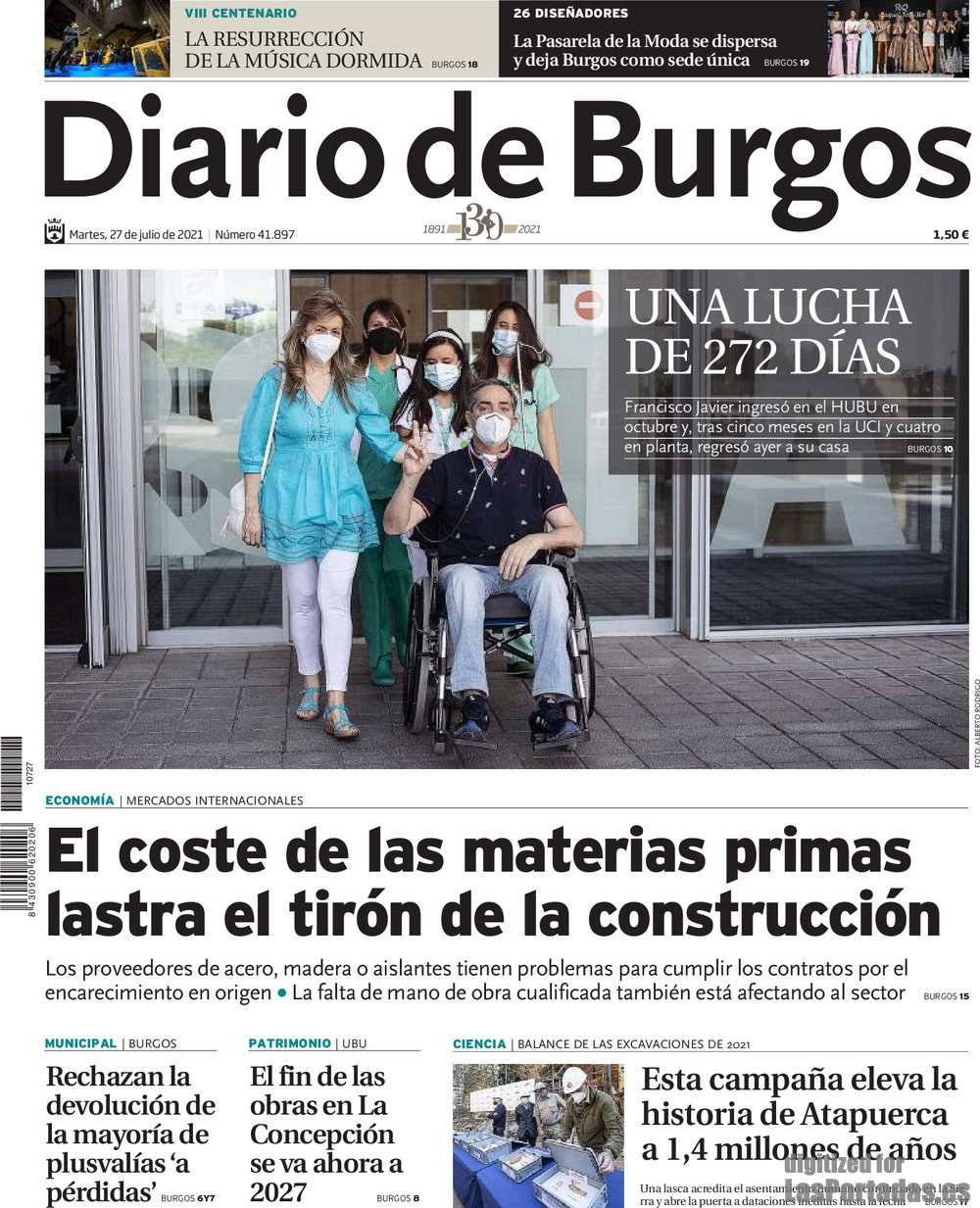 Las noticias más leídas, Lo más visto en Diario de Burgos del 5 al 11 de  junio