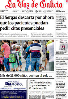 Periodico La Voz de Galicia