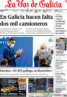 Periodico La Voz de Galicia