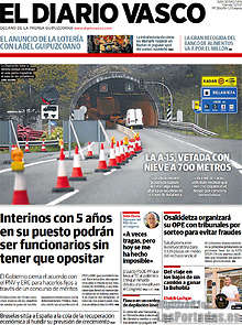 Periodico El Diario Vasco