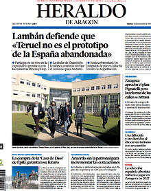 Periodico Heraldo de Aragon