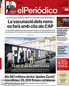 Periodico El Periódico de Catalunya(Català)