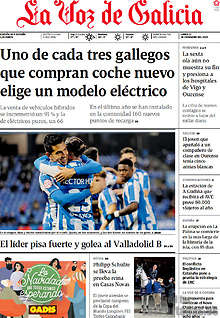 Periodico La Voz de Galicia