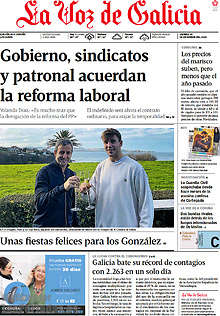 Periodico La Voz de Galicia