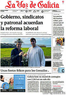 Periodico La Voz de Galicia