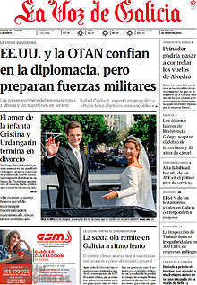 Periodico La Voz de Galicia