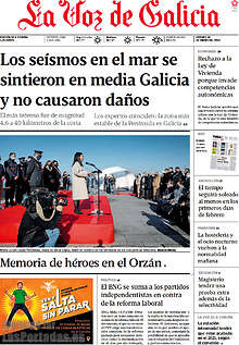 Periodico La Voz de Galicia