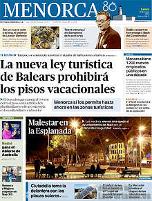 Periodico Menorca