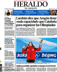 Periodico Heraldo de Aragon