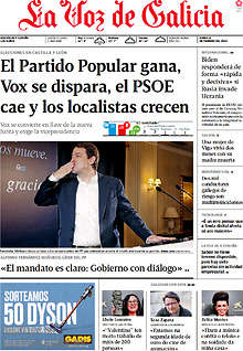 Periodico La Voz de Galicia