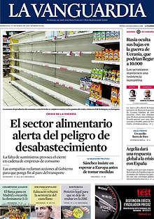 Periodico La Vanguardia