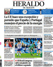 Periodico Heraldo de Aragon