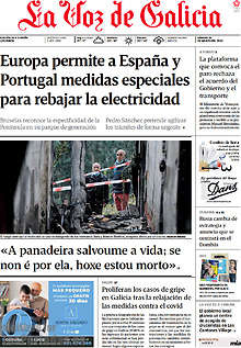 Periodico La Voz de Galicia