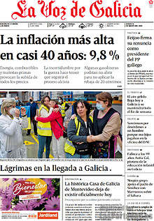 Periodico La Voz de Galicia