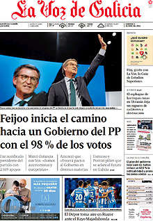 Periodico La Voz de Galicia