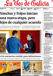 Periodico La Voz de Galicia