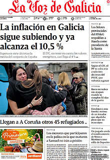 Periodico La Voz de Galicia