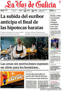 Periodico La Voz de Galicia