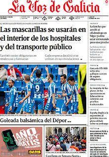 Periodico La Voz de Galicia