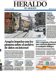 Periodico Heraldo de Aragon